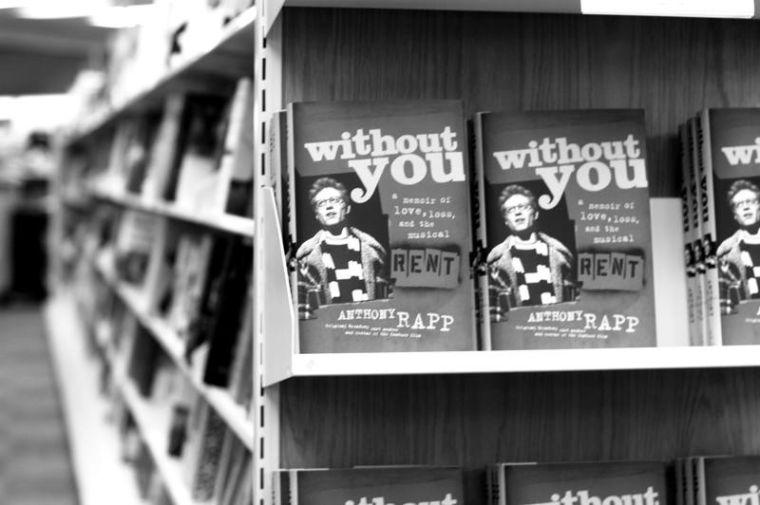 Anthony+Rapps+book+Without+You+is+displayed+at+the+campus+Barnes+and+Noble+bookstore.