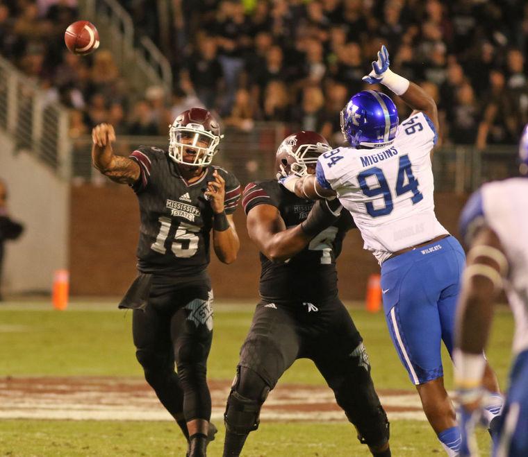 Prescott+throws+a+pass+during+a+previous+game+against+the+Kentucky+Wildcats.+The+Bulldogs+defeated+Missouri+during+a+Thursday+game+and+Prescott+continued+making+SEC+history+by+passing+10%2C000+total+career+yards.