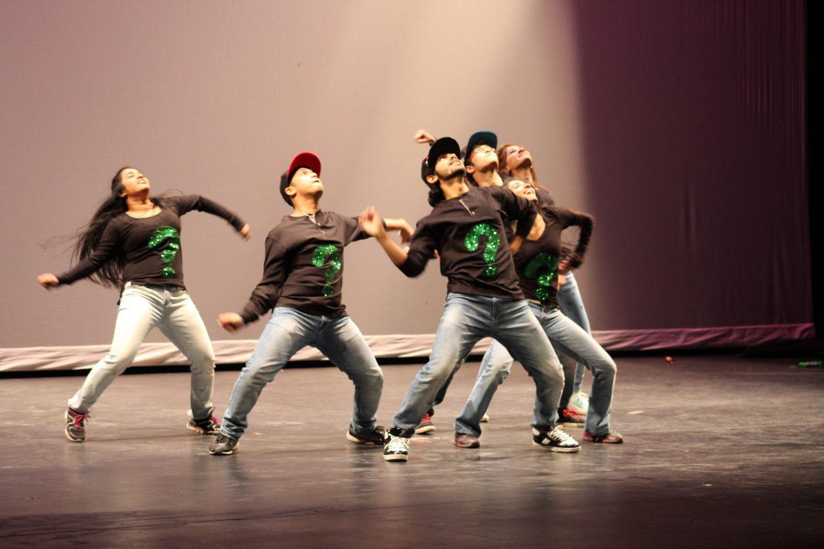 Bollywood Steppers performs a routine to Justin Bieber&#8217;s &#8220;What Do You Mean&#8221; during Wednesday&#8217;s &#8216;MSU&#8217;s Got Talent.&#8217;