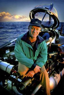 Robert Ballard, professor of oceanography, discovered the sunken RMS Titanic in 1985. 