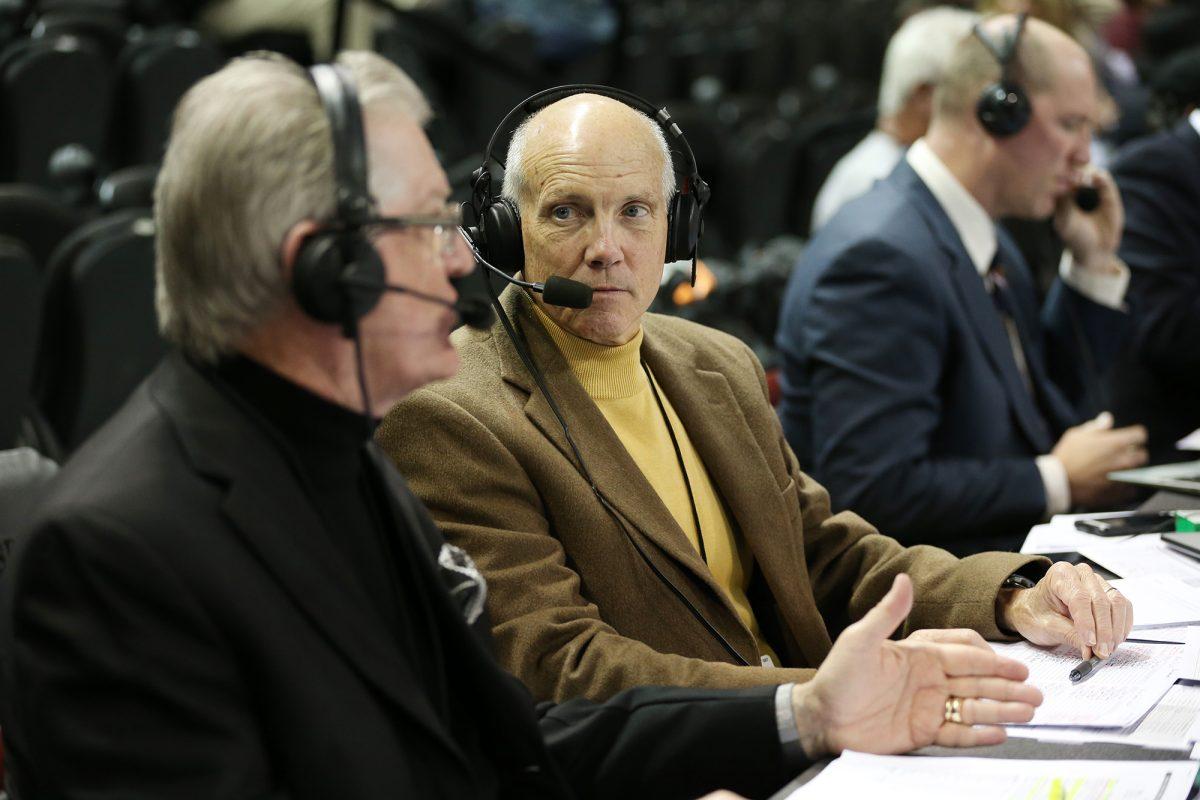 Jim Ellis has been part of the MSU basketball broadcast team since 1983. Ellis is retiring from calling basketball and football this year, but will continue to call baseball. 