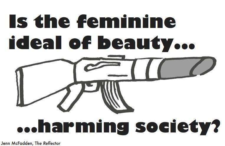 The feminine beauty ideal is harmful to society