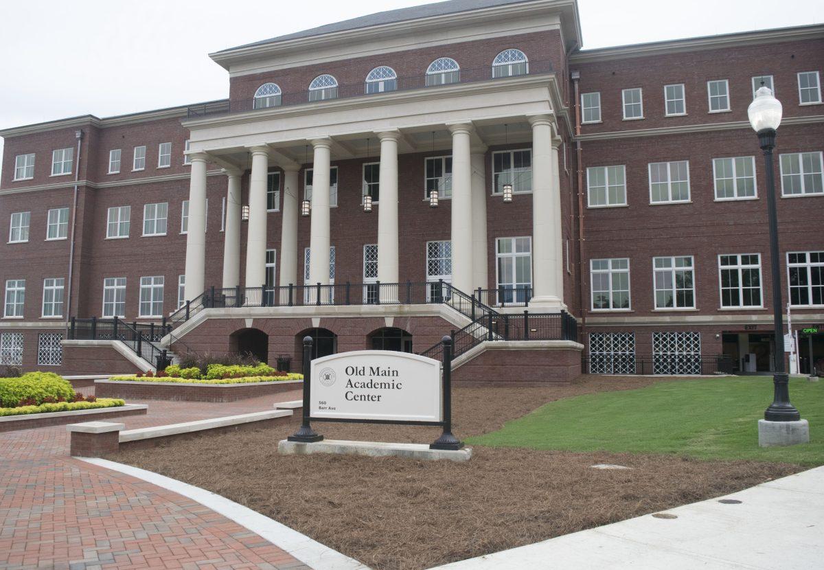 Old Main Academic Center is now open for use after three years of construction.