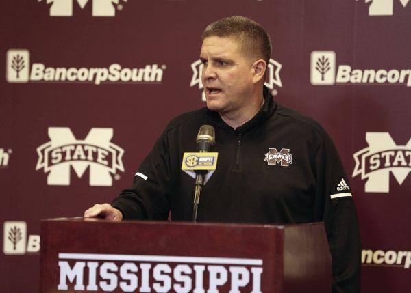 Bob Shoop spoke to the media covering MSU for the first time last Wednesday afternoon.