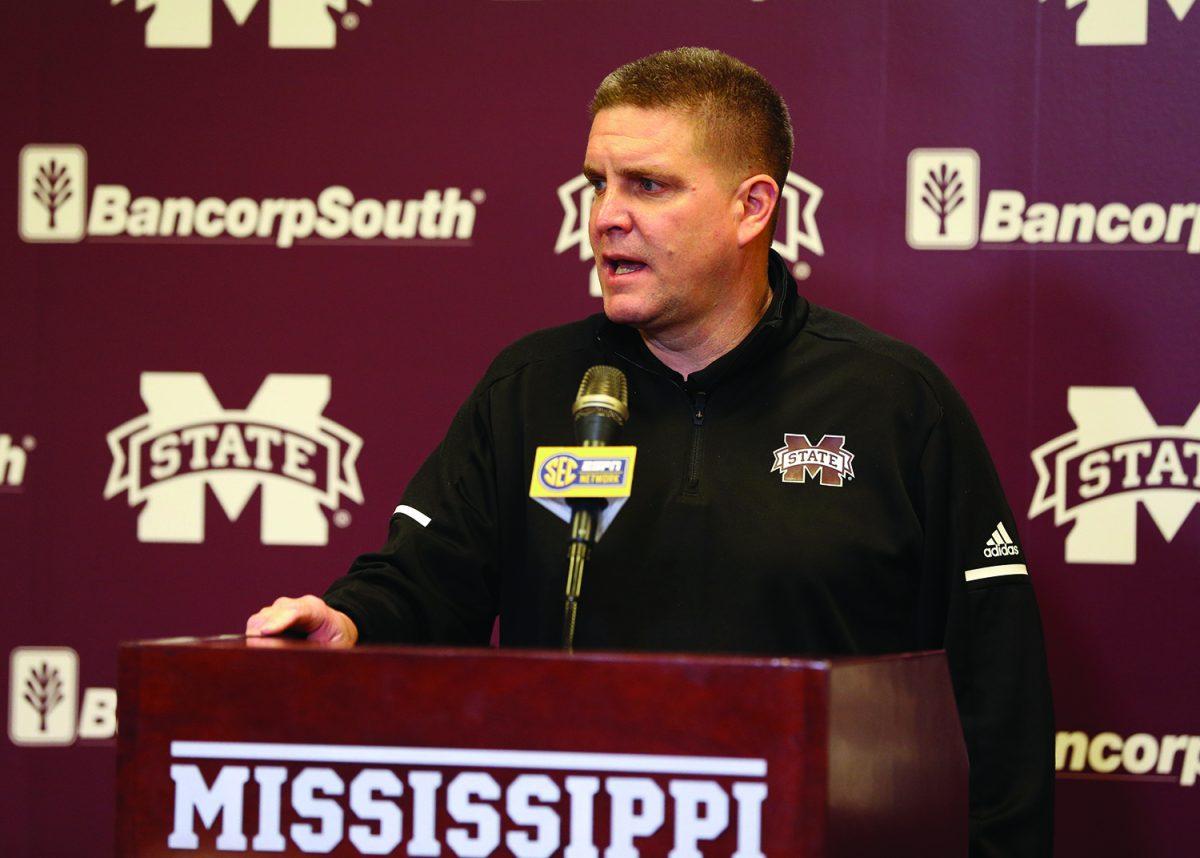Bob Shoop spoke to the media covering MSU for the first time last Wednesday afternoon.