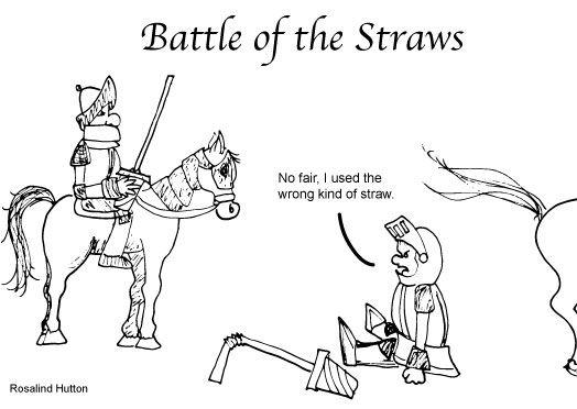 Straw Face Off