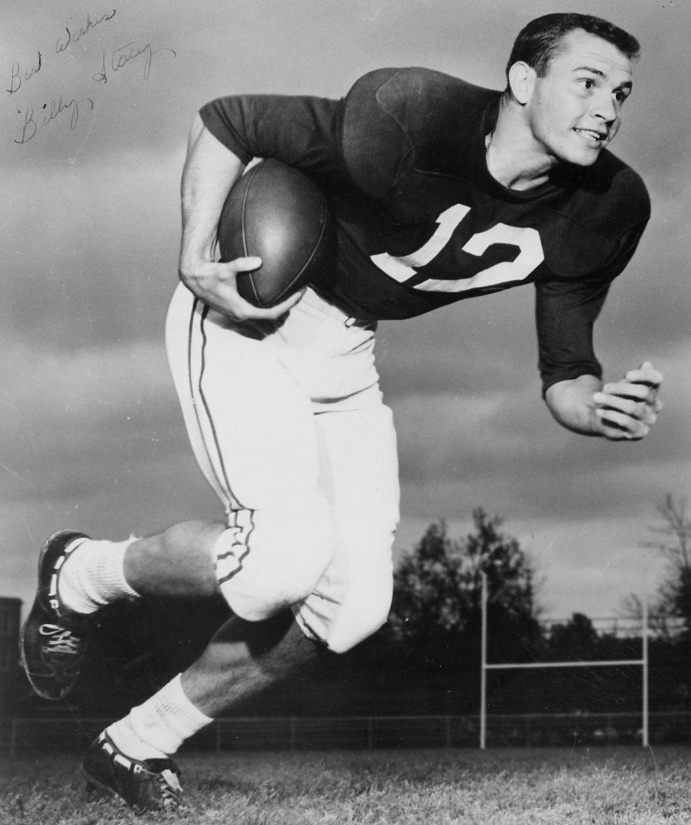 Billy Stacy was an All-American football player at MSU and played in the NFL. He also served as the mayor of Starkville. Stacy died this past week.