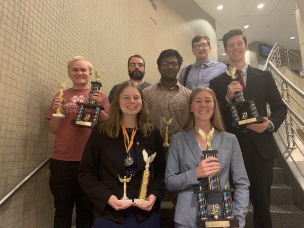 The MSU Speech and Debate Council placed first in the Debate Team Sweepstakes at the Southern Forensics Championship on Jan. 24-26.