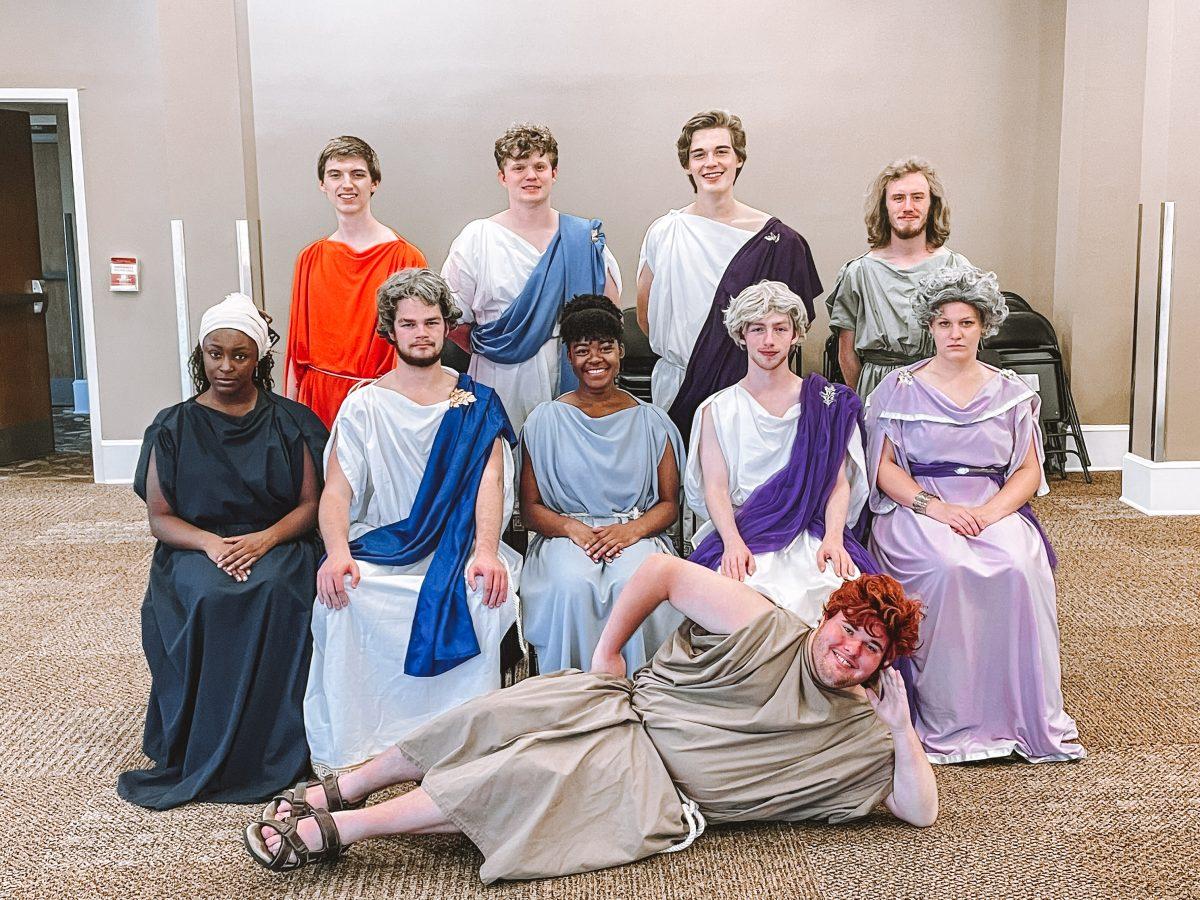 The cast of the Roman comedy, “Phormio,” will perform in the Griffis Hall Courtyard.