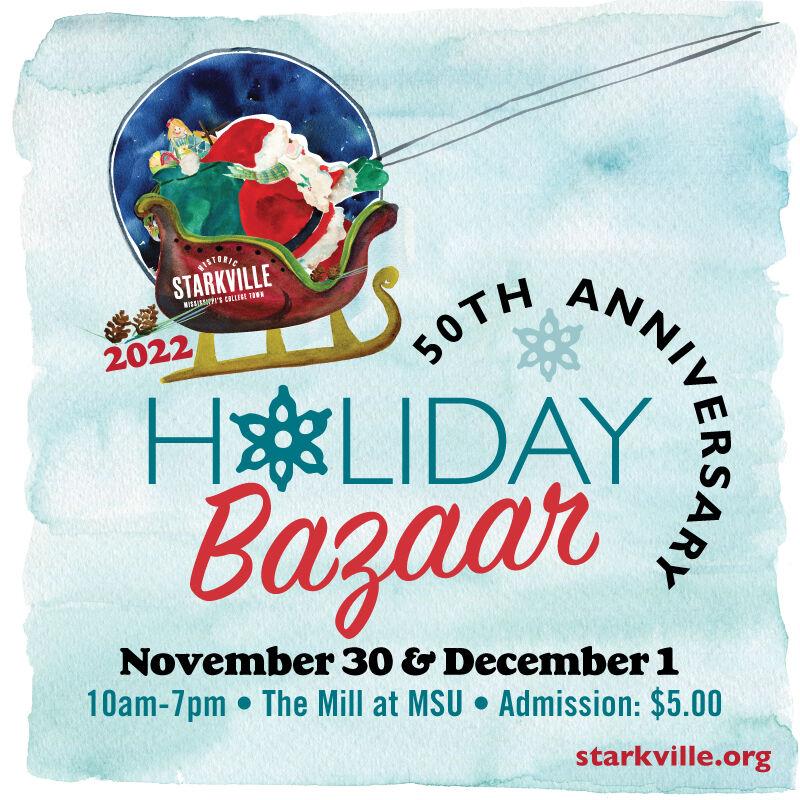Around 50 vendor will have booths at the Holiday Bazaar this Wednesday and Thursday.