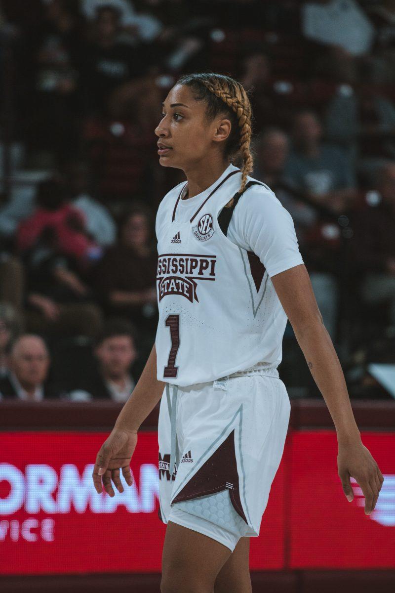 Ahlana Smith scored 13 points, seven rebounds, three assists and one block against Texas A&M Sunday. 