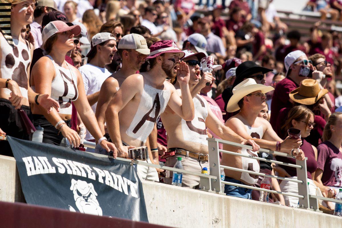 Originally named the Paint up Crew, the Hail State Paint Squad has been a part of the student section for every Mississippi State home football game since the 2014 season.