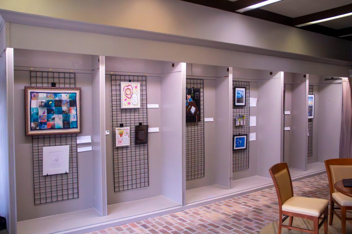 The Poetry and Art Exhibit is displayed in the Starkville Area Arts Councils office in downtown Starkville.