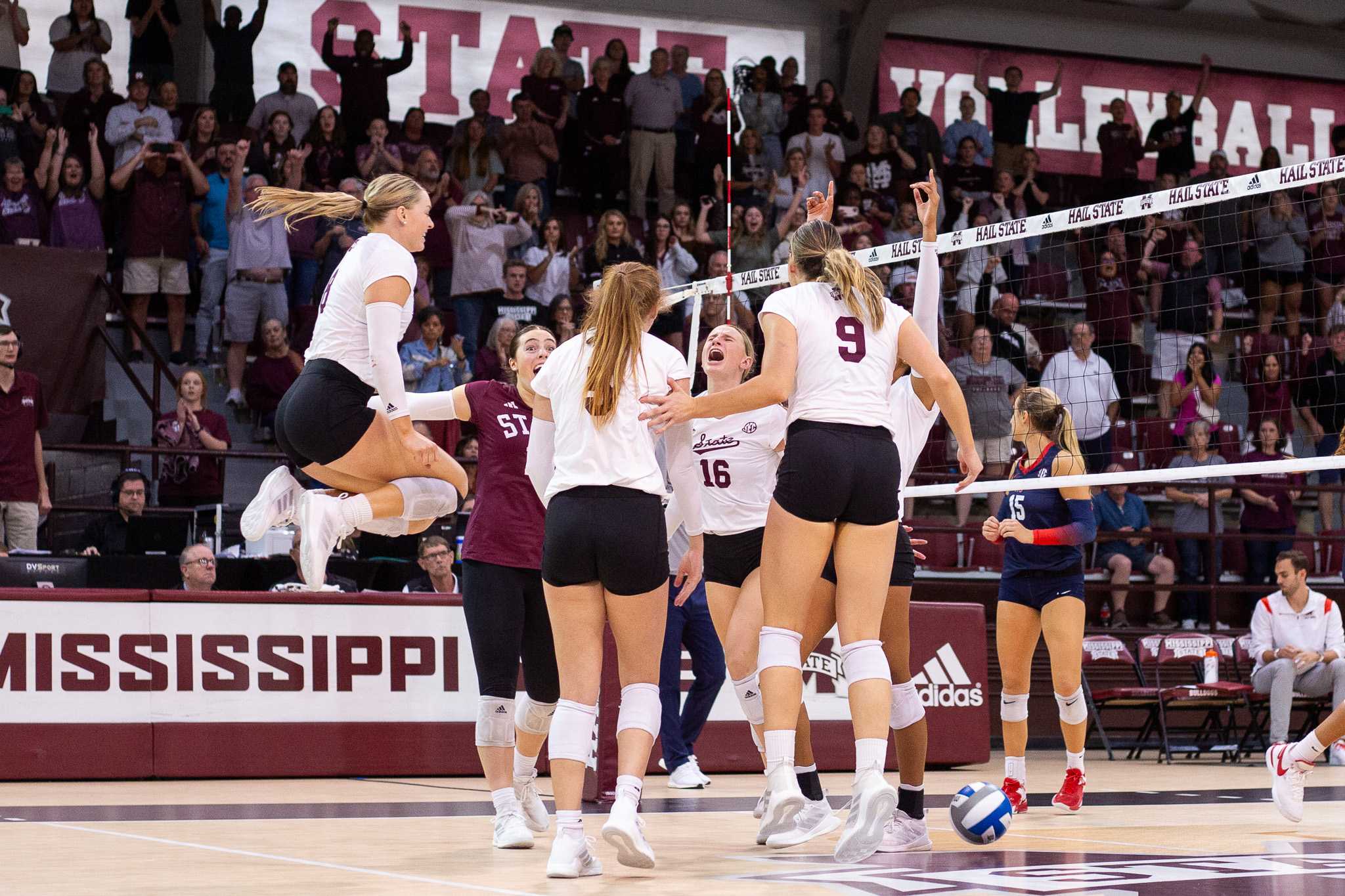 MSU volleyball takes down rival Ole Miss Rebels The Reflector