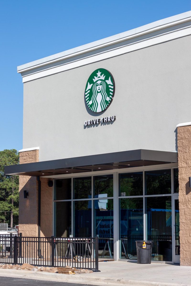 A fourth Starbucks is currently under construction on Highway 12.