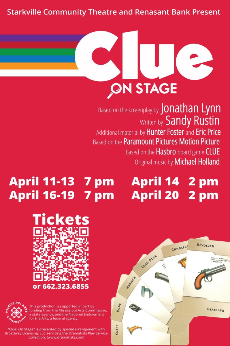 Starkville+Community+Theatre+prepares+to+perform+%E2%80%98Clue%3A+On+Stage%E2%80%99