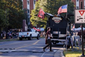 Tailgating in the Junction now includes a stage and vendors.