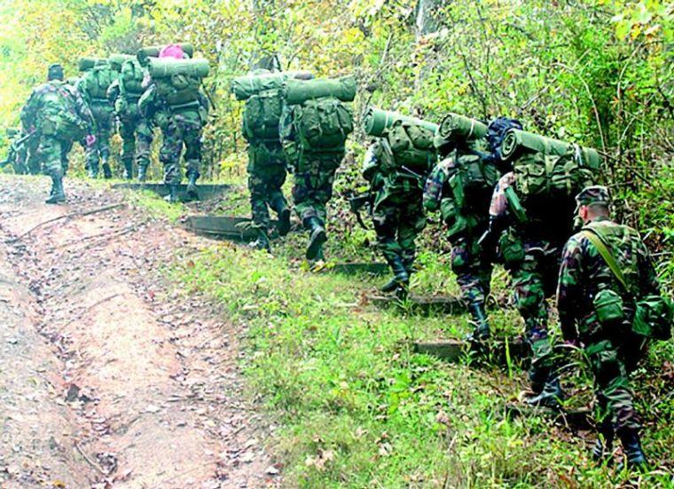 MSU's ROTC students train for war-time situations and gain leadership skills.