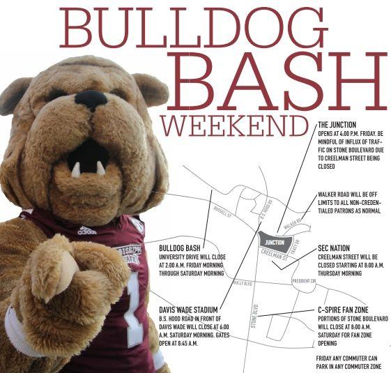 Bulldog bash weekend