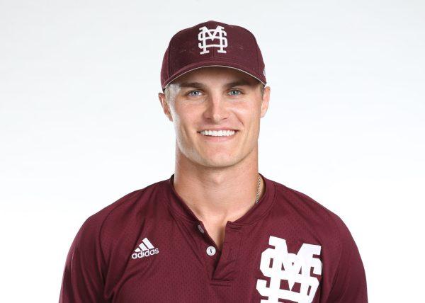 MSU baseball player Jake Mangum was named SEC Freshman of the Year in 2016.