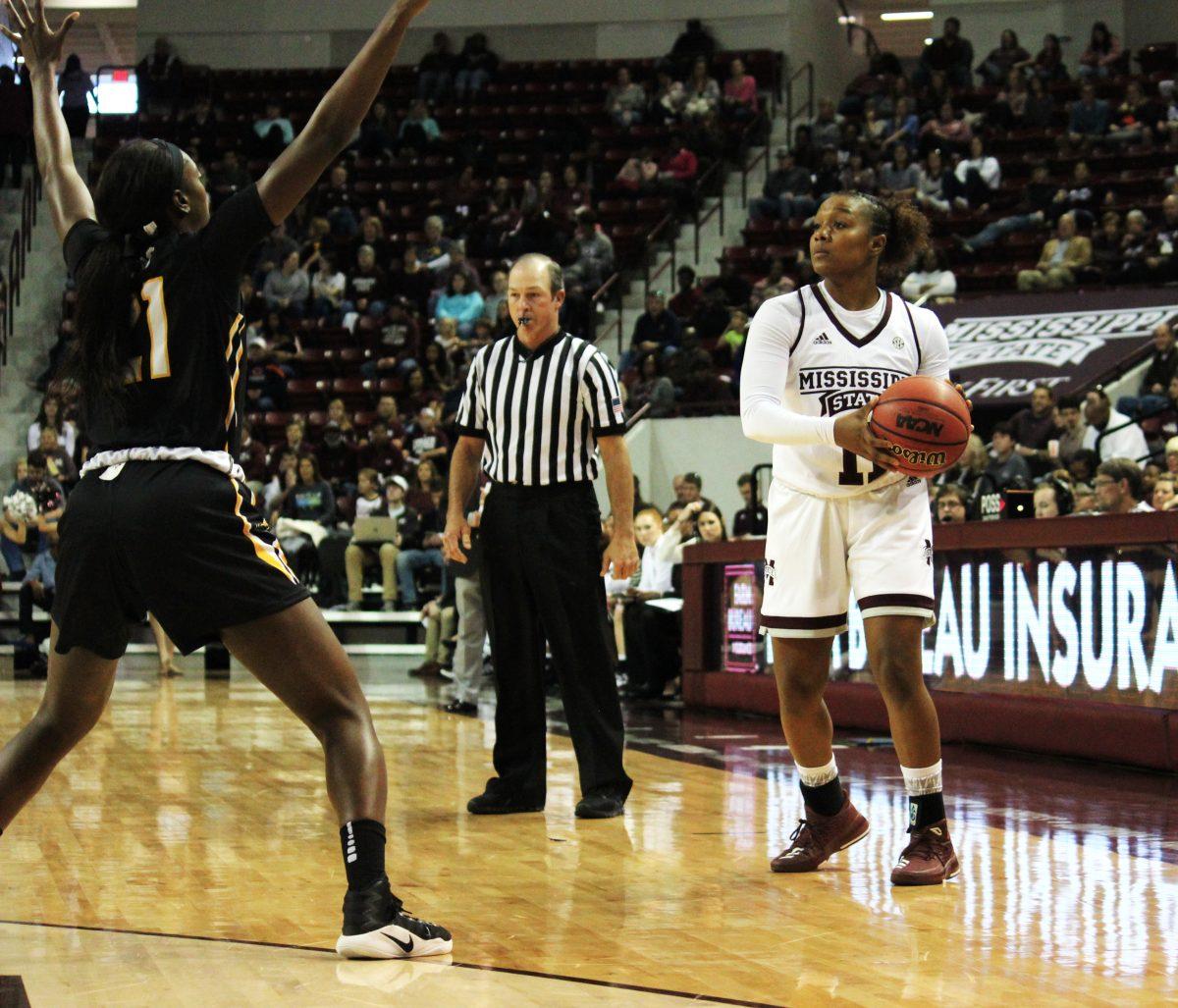 Roshunda Johnson, a senior from Little Rock, Arkansas, led MSU with 29 points.