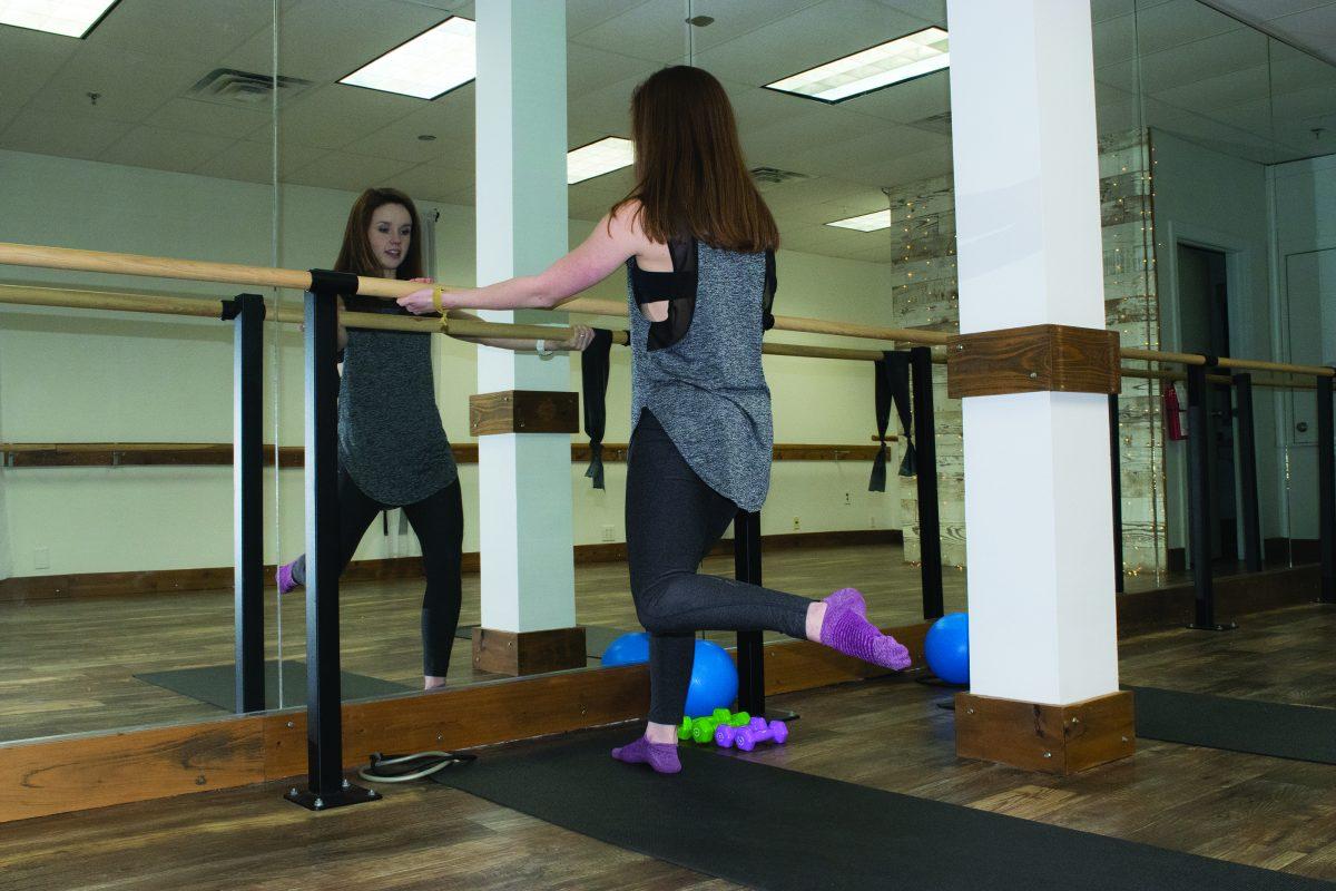 Students raise the barre at The Studio Barre and Wellness