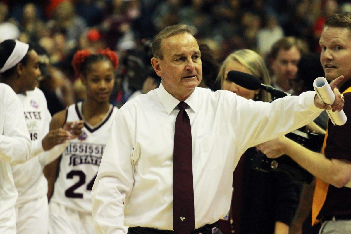 Head+coach+Vic+Schaefer+has+Mississippi+State+Universitys+womens+basketball+team+back+in+the+National+Title+Game+for+the+second+year+in+a+row.
