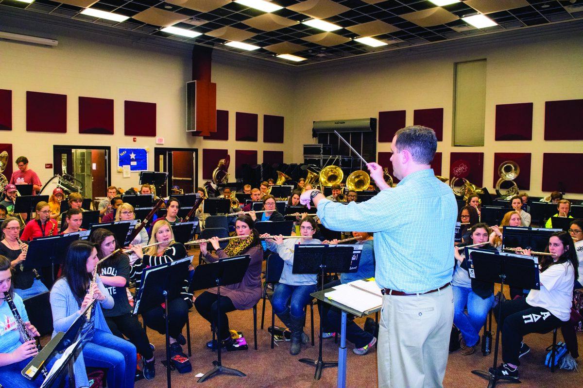 Starkville-MSU Community Band is a social and musical experience