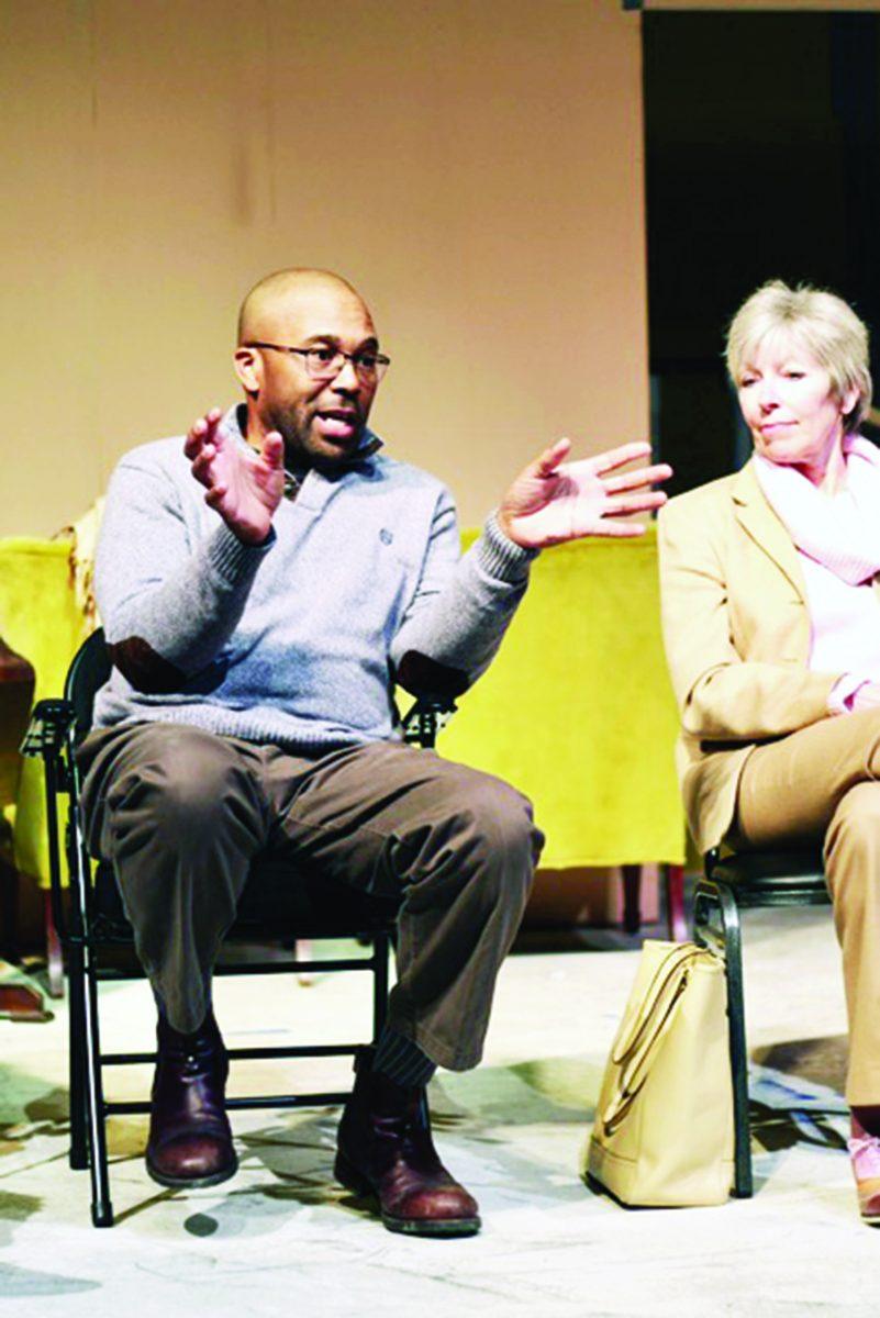 Oktibbeha+County+Board+of+Supervisors+President+Orlando+Trainer+discusses+the+arts+within+the+community+at+the+Starkville+Community+Theatre.%26%23160%3B