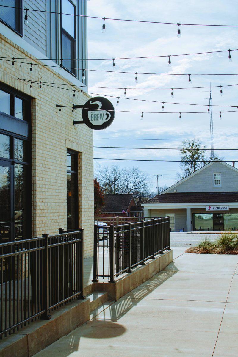 Strange Brew’s new location features an open indoor seating area as well as an outdoor patio.