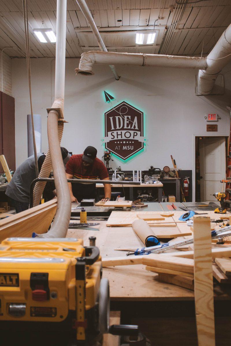 The Idea Shop, located on Starkville’s Main Street, is an extension of Mississippi State University’s Entrepreneurship Center.