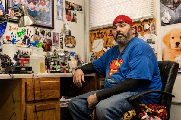 Starkville tattoo artist Edward Johnson has been working at Animal House Tattoo since 2012. Johnson’s, or “Meat’s,” work can be seen on students and residents across Starkville.