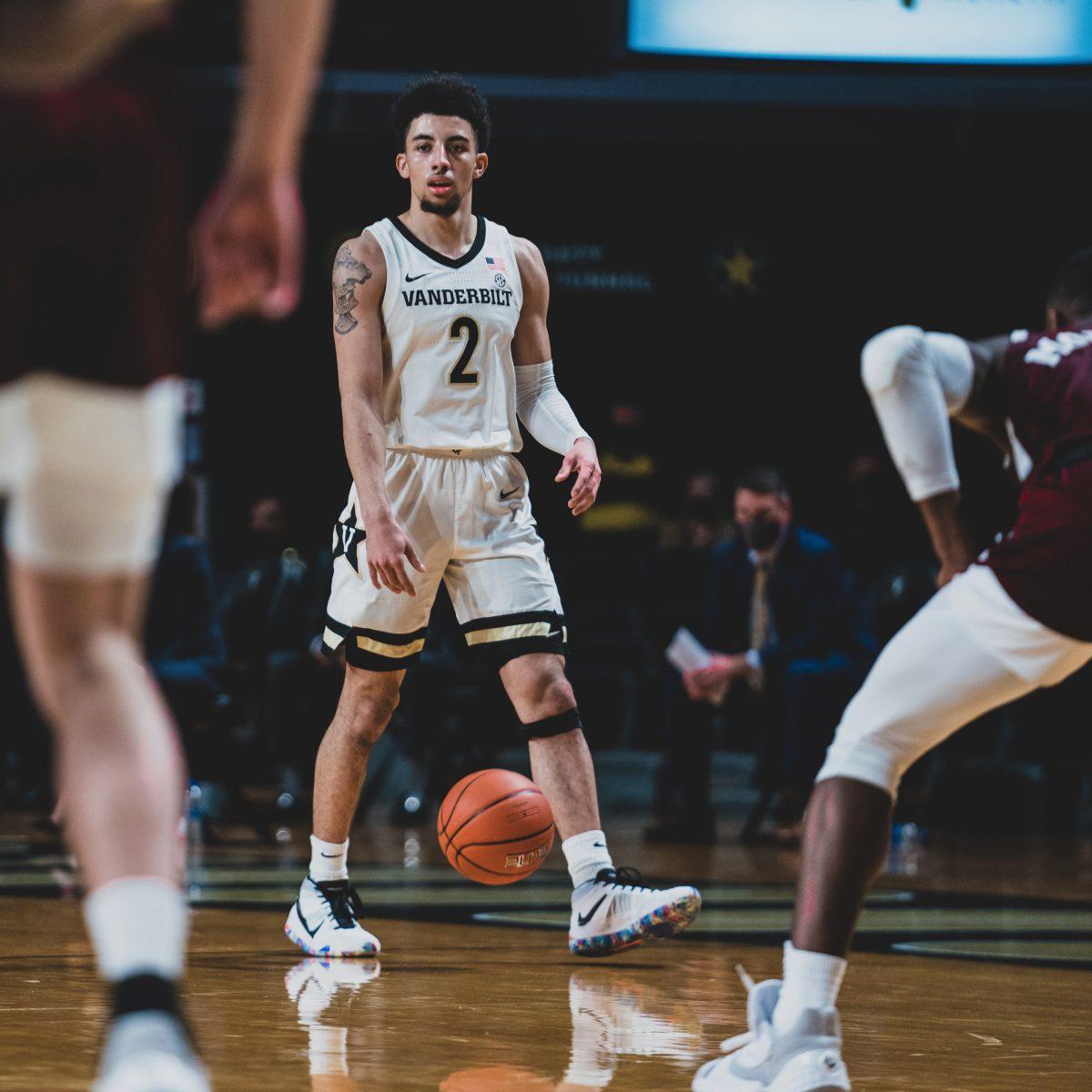Scotty Pippen Jr. (pictured) looks to lead the Vanderbilt Commodores to their first winning season since 2016-2017 this year. 