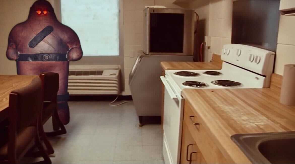 Golem has invaded Sessums kitchen leaving residents stranded in the decrepit dormitory.