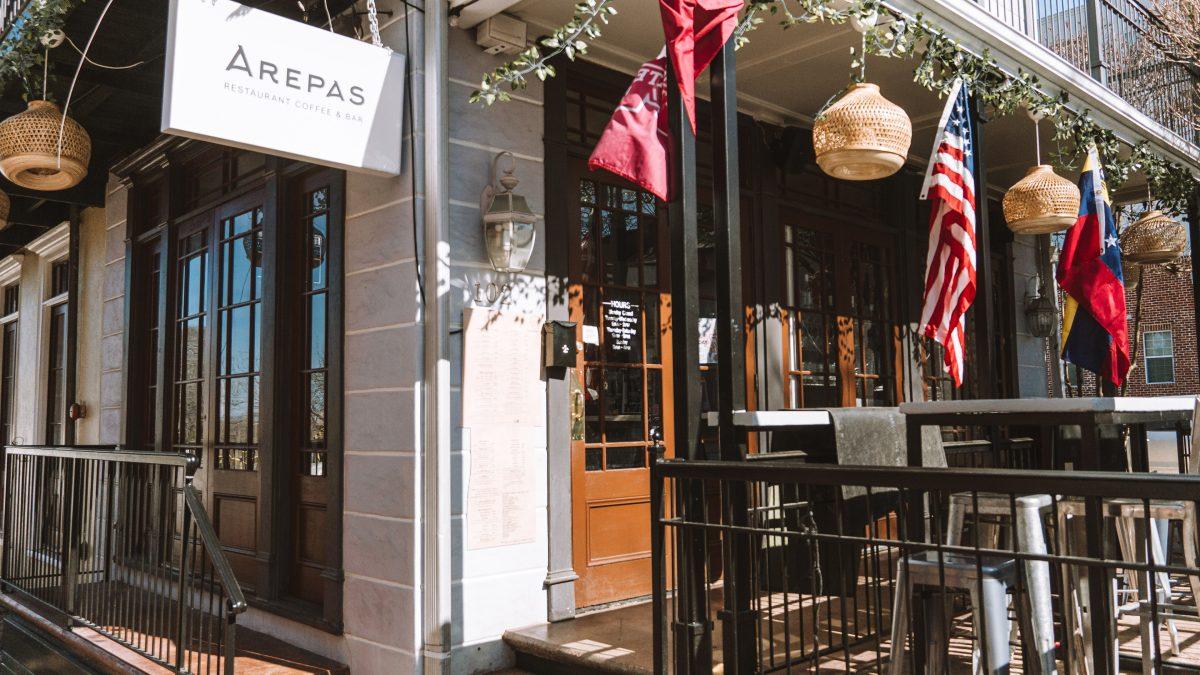 Arepas Coffee & Bar, located at 102 Rue Du Grande Fromage, offers authentic Venezuelan cuisine in Starkville’s Cotton District. The restaurant features an abundant menu of alcoholic beverages and a cute location, perfect for the Valentine’s Day holiday.