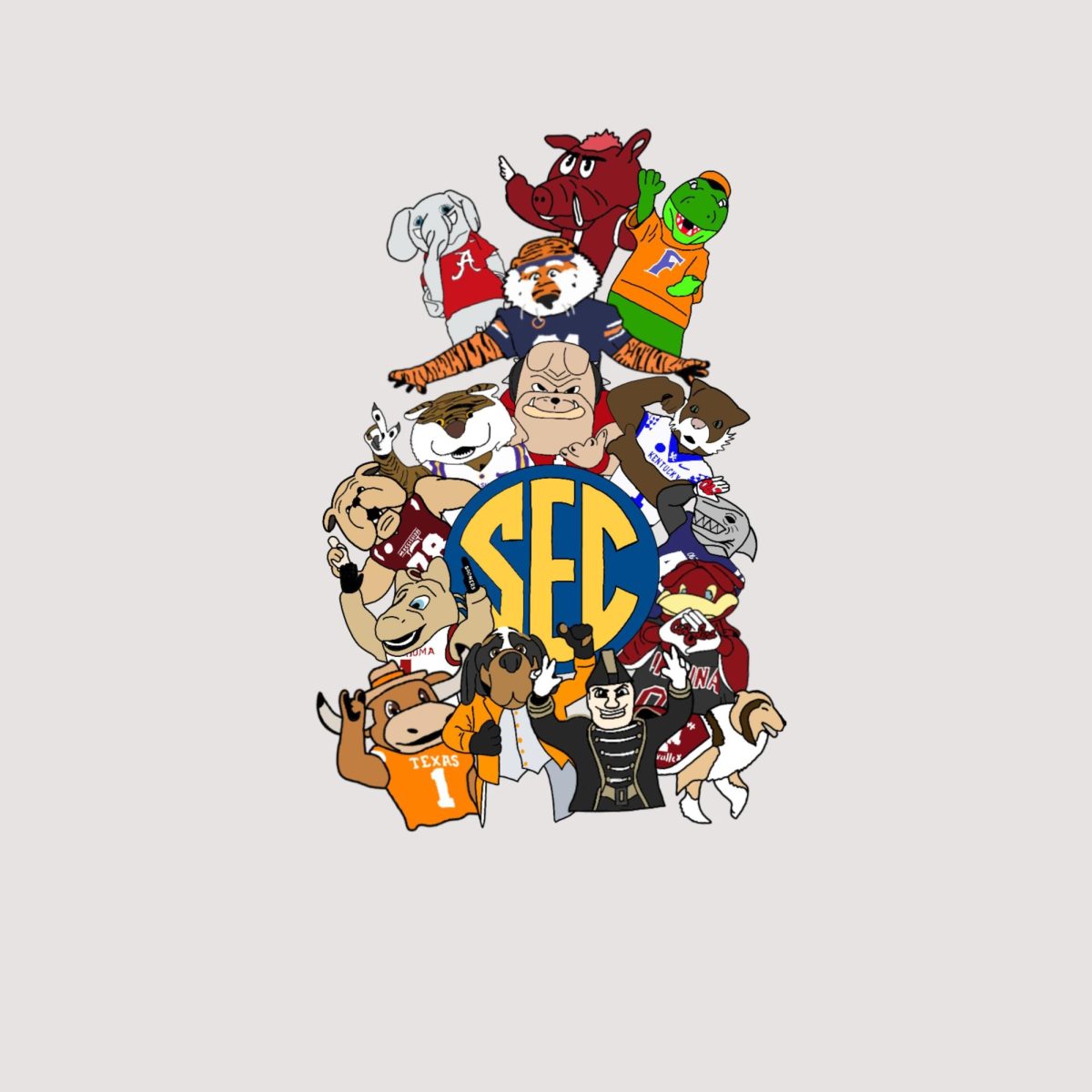 Reviewing SEC Mascots: Cocky has confidence, Tennessee wins originality