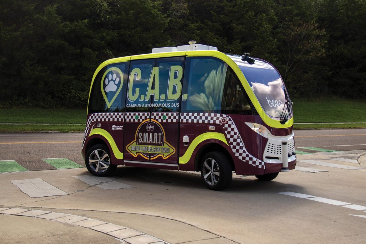 The Campus Autonomous Bus (C.A.B) is the first self-driving shuttle in the SEC. The route will run on Monday through Friday from 12 p.m. to 8 p.m