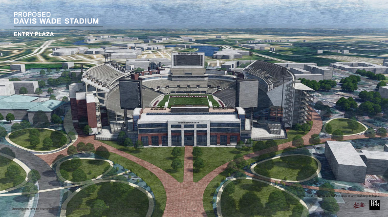 Selmon announces Mississippi State Athletics 10-year master plan