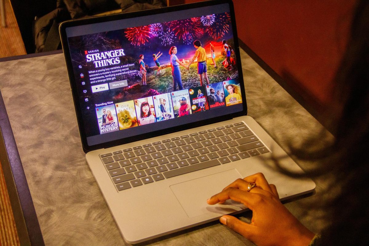 Shows like Stranger Things are only available on Netflix, forcing students to get a subscription if they want to watch the show.