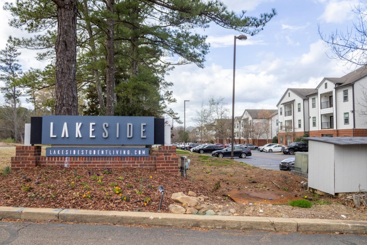 Lakeside apartments, according to their website, primarily serves as student housing.
