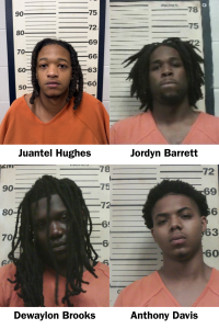 Four arrested, charged with attempted murder in Cotton District shooting